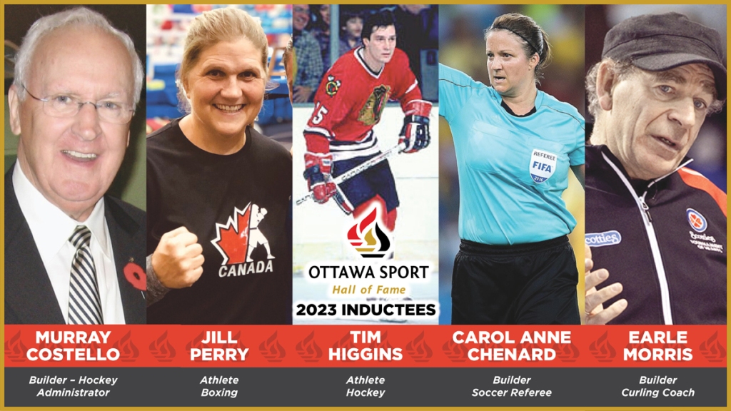 COMING UP SOON: Ottawa Sport Hall of Fame will induct 5 new members on Sept. 27, 2023