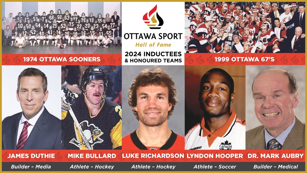 New inductees to enter Ottawa Sport Hall of Fame on May 28, 2024