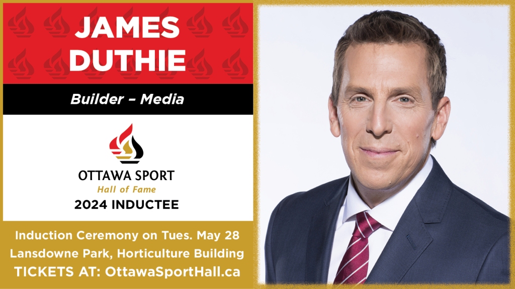 2024 Ottawa Sport Hall of Fame Inductee Profile: James Duthie (Builder – Media)
